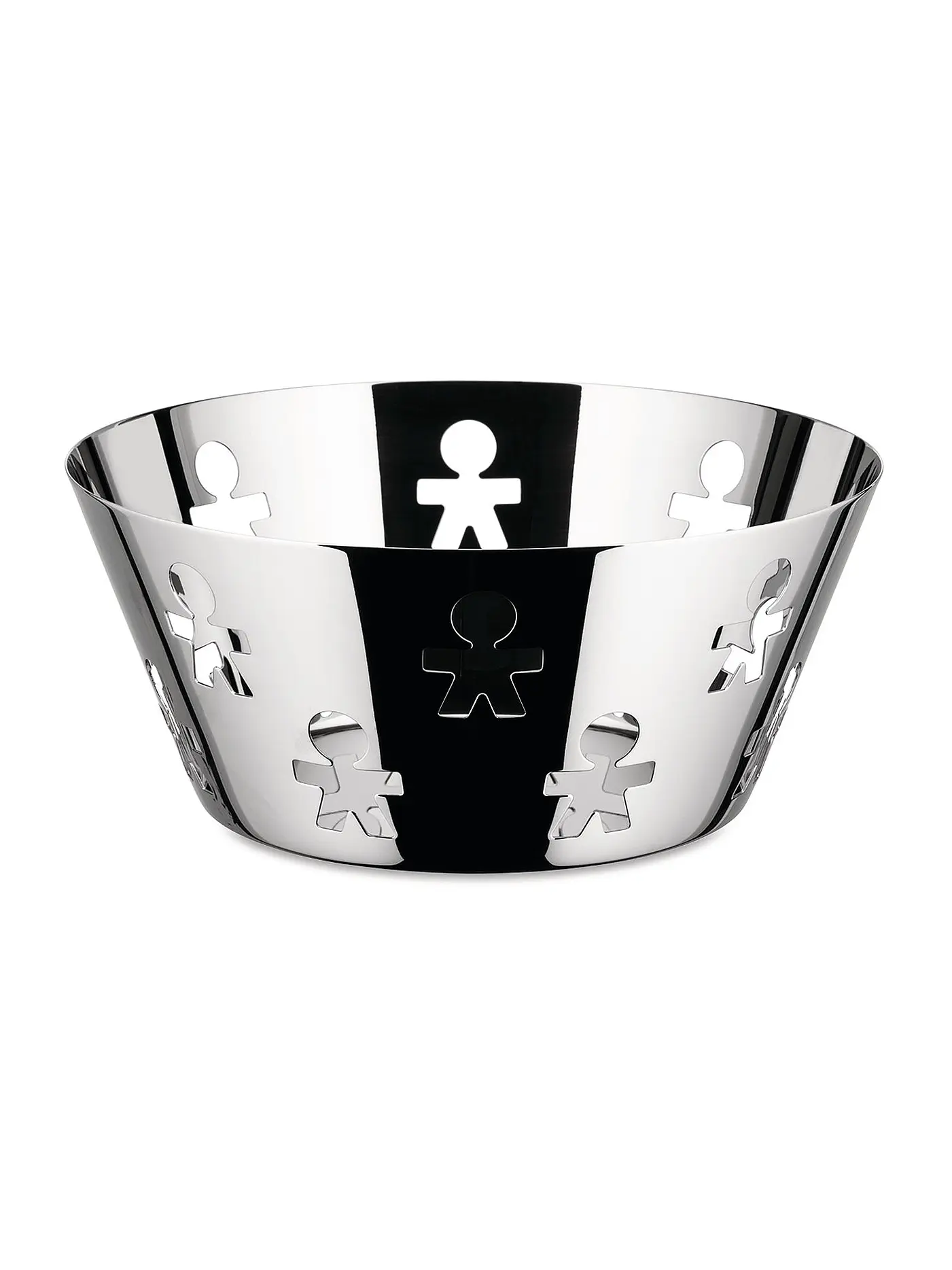 ALESSI | Obstschale GIRODONTO 20cm Edelstahl | 